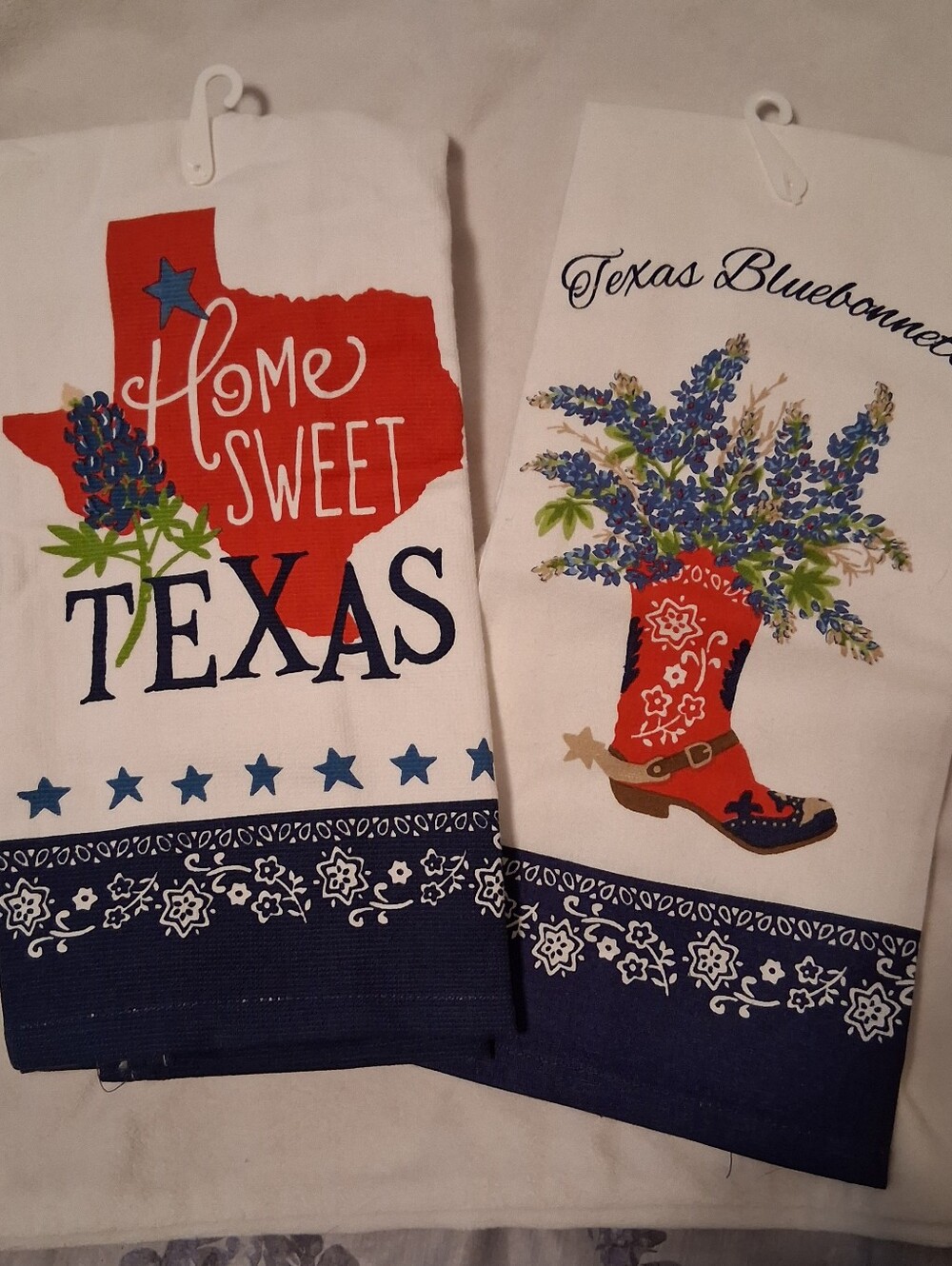 Texas! Set (2) Of New Kitchen Towels - Picture 2 of 7